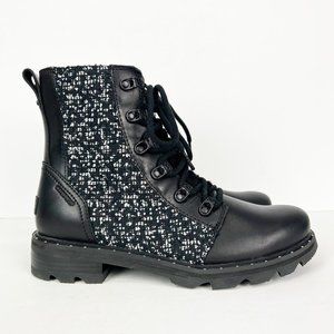 Sorel Lennox Lace Cozy Waterproof Leather Ankle Booties NWOB